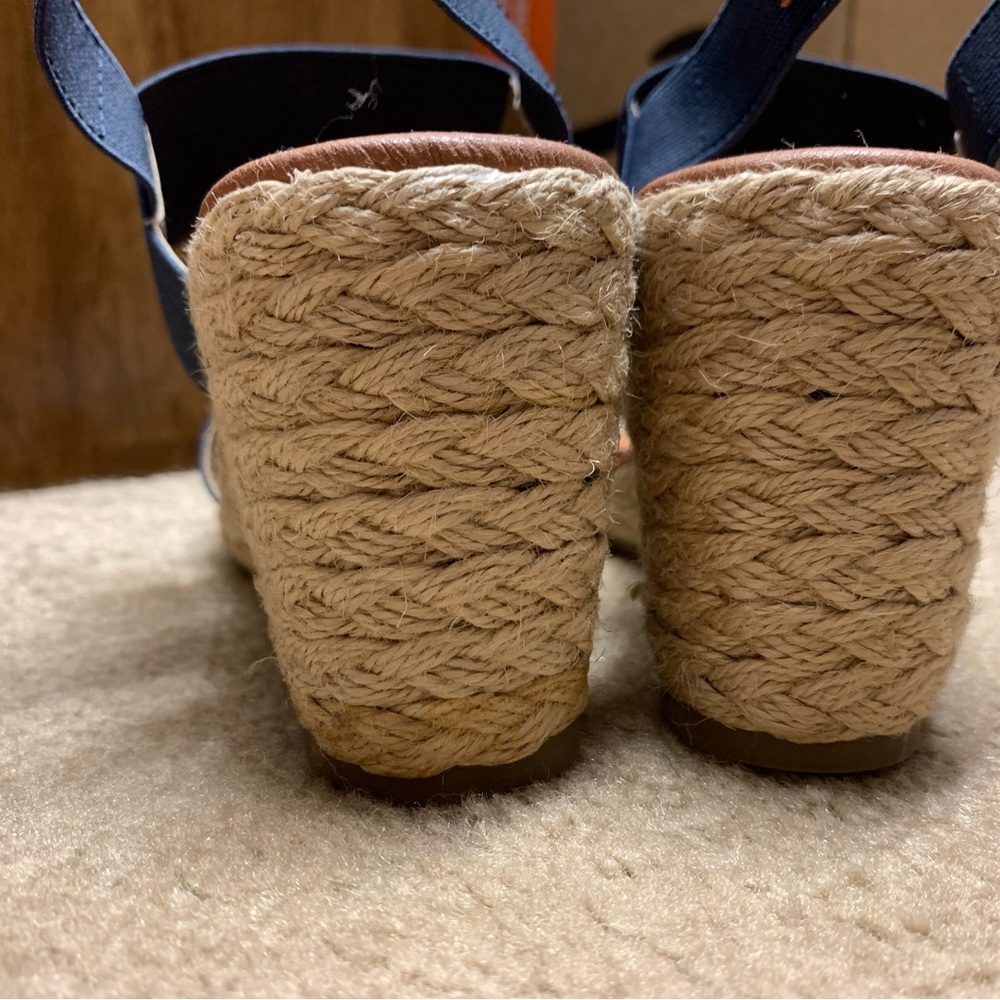 Tommy Bahama Women's Dark Blue Sandals - Picture 3 of 8